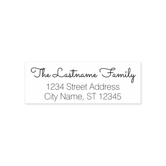 カスタムの名前と差出人住所- Sacramento セルフインキングスタンプ (デザイン)