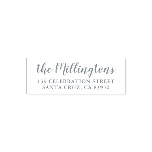 カスタムの名前と差出人住所- Whimsy セルフインキングスタンプ (デザイン)