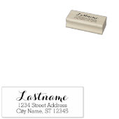 カスタムの名前と差出人住所- Whimsy ラバースタンプ (押印)