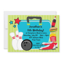 カスタムの子供のボーリングをするパーティー