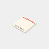 カスタムの実行 ポストイット (アングル)