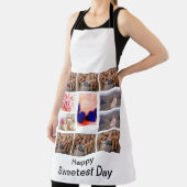 カスタムの恋人の日11写真コラージュ エプロン (インサイチュ)