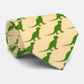 カスタムの恐竜の模様の首のネクタイ ネクタイ (ロール)
