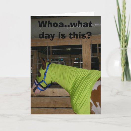 カスタムの挨拶状 カード (正面)