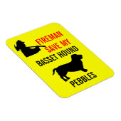 カスタムの救炎の安全を私のバスセット マグネット (右側)