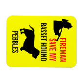 カスタムの救炎の安全を私のバスセット マグネット (横)