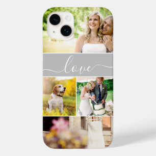 カスタムの新しいモダン写真loveスクリプト Case-Mate iPhone 14 plusケース
