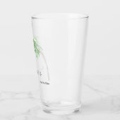 カスタムの木が私の生最高の活 タンブラーグラス (左)