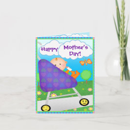 カスタムの母の日の挨拶状 カード