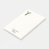 カスタムの水切りのハチドリ ポストイット (アングル)