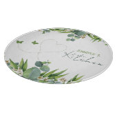 カスタムの水葉色の カッティングボード (角)