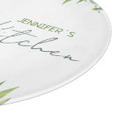 カスタムの水葉色の カッティングボード (角)