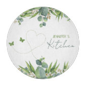 カスタムの水葉色の カッティングボード (正面)