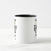 カスタムの無気力な皮肉Tシャツ マグカップ (中央)