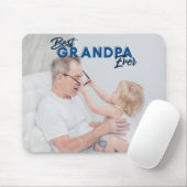 カスタムの父の日の写真おじい最高のちゃん マウスパッド (マウス)