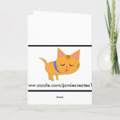 カスタムの父の日/パパ誕生日のグリーティングカード カード (裏面)