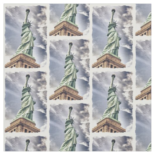 カスタムの生地自由の女神 ファブリック (見本)
