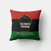 カスタムの祝自由 クッション (裏面)