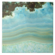 カスタムの空白のな水の青い瑪瑙の水晶パターン