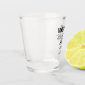 カスタムの第40誕生会の好意の小グラス ショットグラス (左)