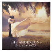 カスタムの結婚写真 タイル (正面)