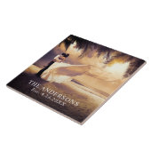 カスタムの結婚写真 タイル (側面)