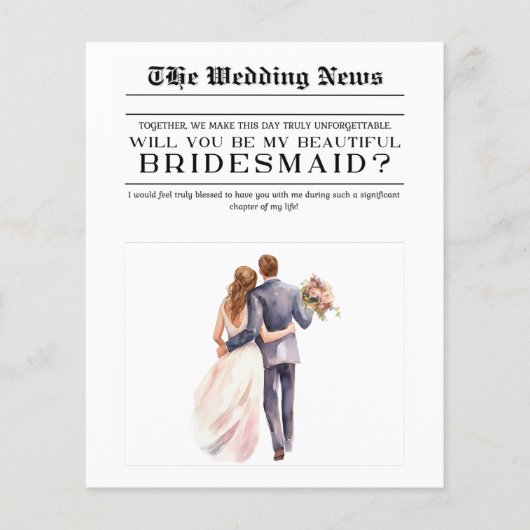 カスタムの結婚知らせは僕の花嫁になる (正面)