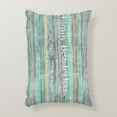 カスタムの緯度と経度の海岸デコール アクセントクッション (正面(垂直))