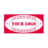 カスタムの自動手書きスタンプのロゴ名の色 セルフインキングスタンプ (デザイン)