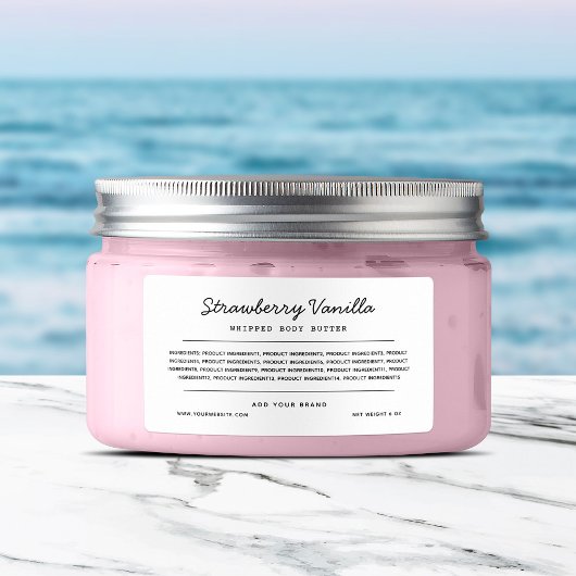 カスタムの色スクリプト行の原料リスト ラベル