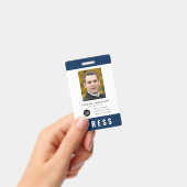 カスタムの色ロゴの追加写真の写真の写真をプレス バッジ (手持ち)