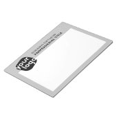 カスタムの色名タイトルここにロゴを追加 ノートパッド (アングル)