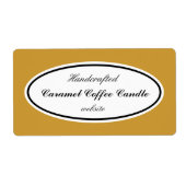 カスタムの色 ラベル (正面)