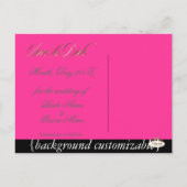 カスタムの色、写真はがきを保存 案内ポストカード (裏面)