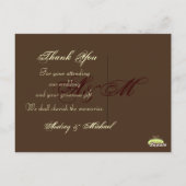 カスタムの色/写真はがき ポストカード (裏面)