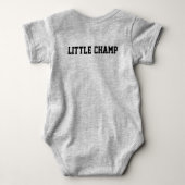 カスタムの色/名前ベビーSports Jerseyボディスーツ ベビーボディスーツ (裏面)