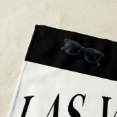 カスタムの花嫁と花嫁のメイドラスベガスバチェロレッテ ビーチタオル (インサイチュ)