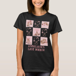 カスタムの花嫁のラストロデオバチェロレッテガールズトリップ Tシャツ