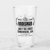 カスタムの花嫁 タンブラーグラス (裏面)