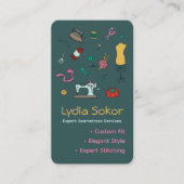 カスタムの調整と変更 名刺 (正面)