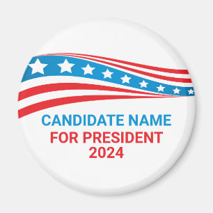 カスタムの選挙運動アメリカ国旗の選挙 マグネット