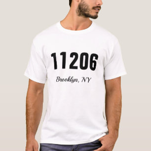 カスタムの郵便番号の市区町村&州 Tシャツ