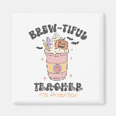 カスタムの醸造先生ハロウィーン マグネット (正面)