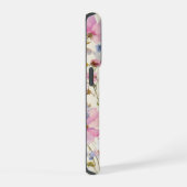 カスタムの野の花の名前 iPhoneケース (右側面)