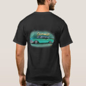 カスタムの1957年のChevyのTシャツ Tシャツ (裏面)