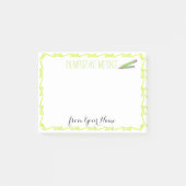 カスタムの"重要なメッセージの後it®ノート ポストイット (正面)