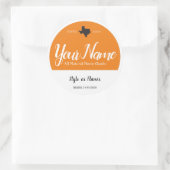 カスタムのJARラベルとLIDラベル – 独自の単語を追加する ラウンドシール (バッグ)