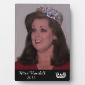 カスタムのPageant写真プラーク フォトプラーク (正面)
