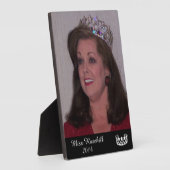 カスタムのPageant写真プラーク フォトプラーク (側面)