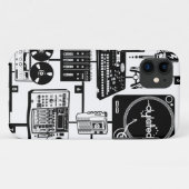 カスタムはあなたのハッスル音楽Mixologyを組み立てます Case-Mate iPhoneケース (裏面(横))